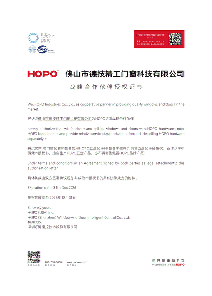 HOPOBrand Licensing Certification